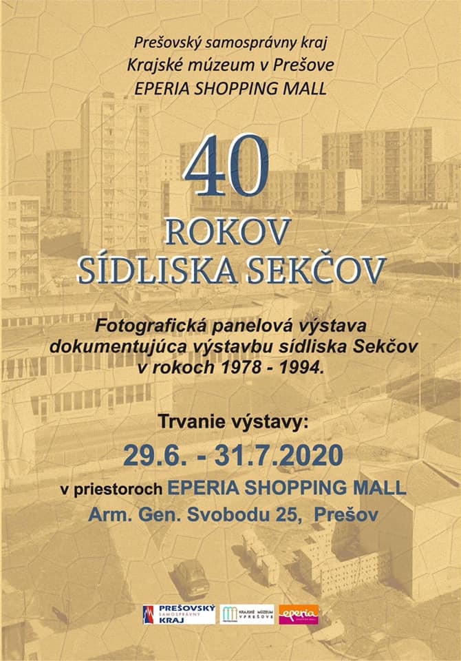 Výstava 40 rokov sídliska Sekčov