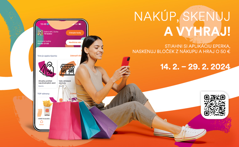 Nakúp, skenuj a vyhraj