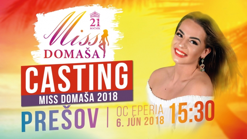 Kasting Miss Domaša 
