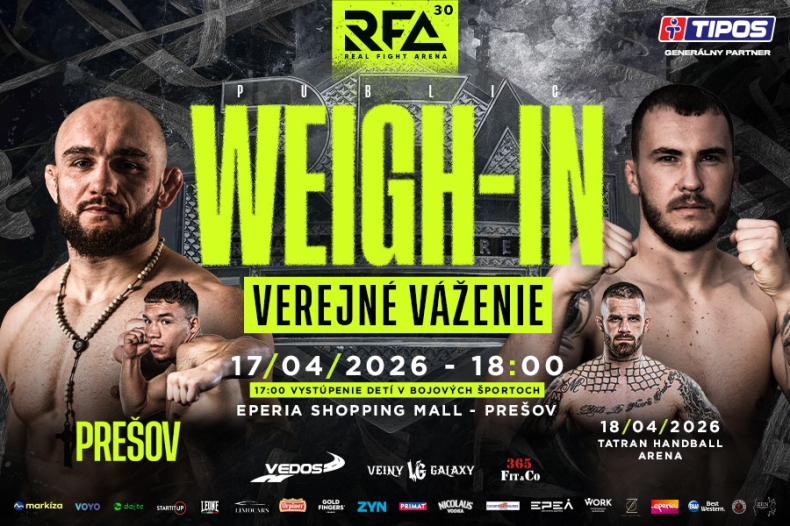 RFA 30 Prešov - public weigh-in