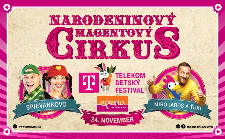 Birthday Magenta Circus 